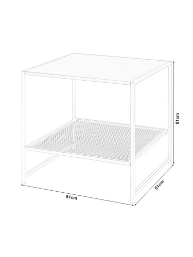 Помощна маса Ruokolahti черен, мат []