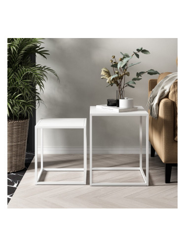 Гнездови маси Vejen бяло, мат []