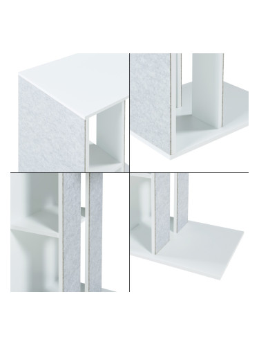 Помощна маса с повърхност за надраскване Ljungby White []