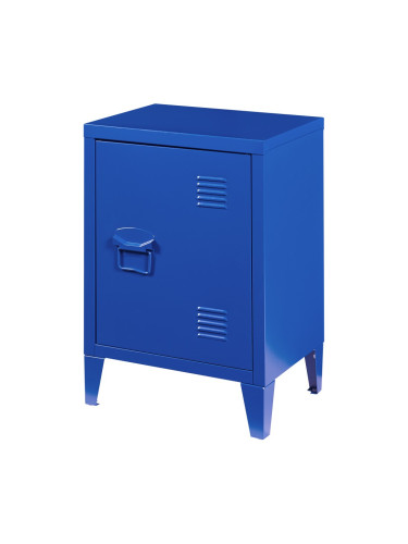 Нощно шкафче Inari дръжка за врата лява стоманена синя []