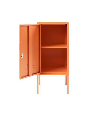 Нощно шкафче Hausjärvi 82x35x35 см стомана оранжево []