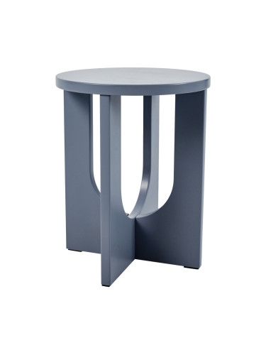 Помощна маса Kysdajore 50x40 см сиво-синя []