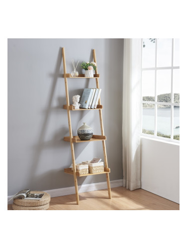 Стълба Göinge с 4 рафта от бамбук []