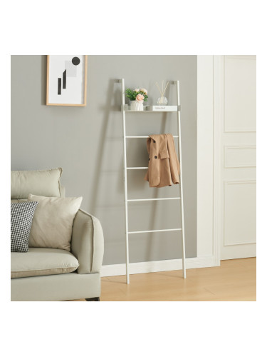 Рафт за стълба Øksnes 160x50x27,5 см бял []