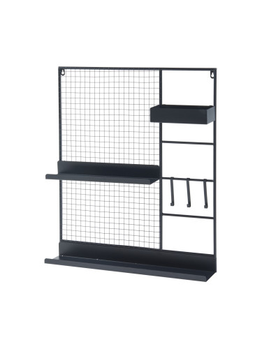 Решетка за стена Westre 70x60x11см метална черна []