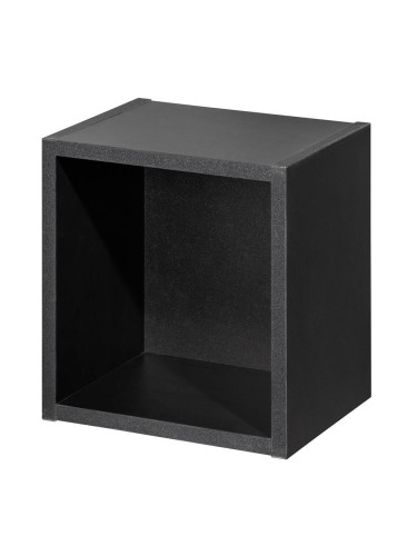 Рафт за баня Skelbolu 27x25x21 см черен []