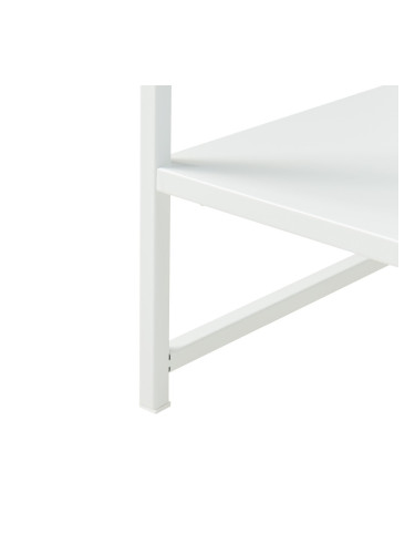 Холна маса Ruokolahti с рафт 102x43x46см бяла []