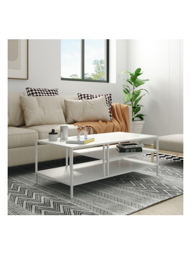 Холна маса Kumlinge 40x110x55 см бяла []