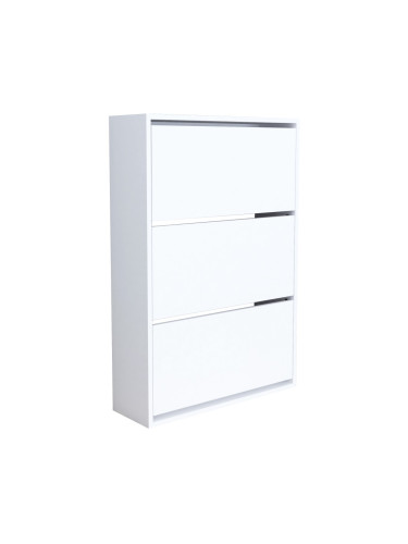 Шкаф за обувки Aurskog 110x73.5x24cm бял []