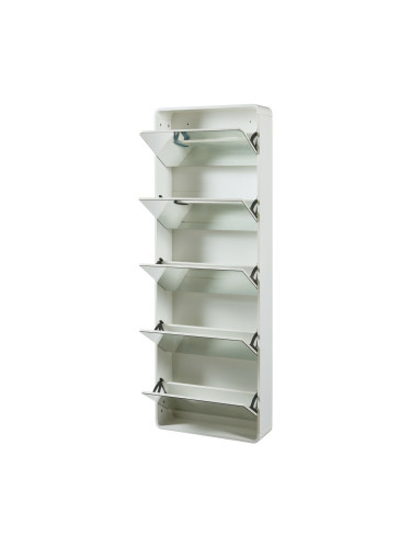 Поставка за обувки Aure 180x63x20 см Бяла []