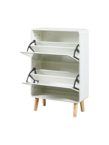 Поставка за обувки Aure 96x63x24 см Бяла []