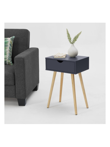 Помощна маса Sörby тъмно сива []