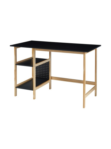 Бюро Dønna 120x60x75cm черно/дърво []