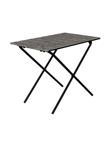 Сгъваема маса Cavallino 60x40x57 см сива, структурирана []