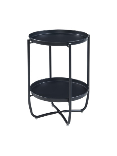 Подносна маса Sandefjord стомана 57,5x40 см черна []