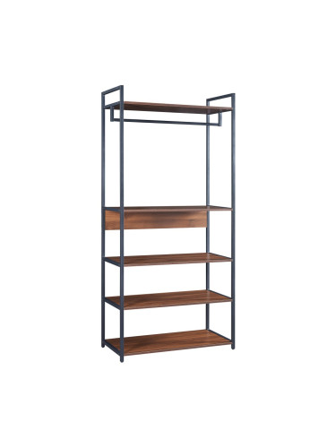 Комплект закачалка от 3 Larem 1 шкаф 2 чекмеджета 9 рафта []