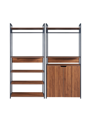 Комплект закачалка от 2 Larem 1 шкаф 7 рафта []