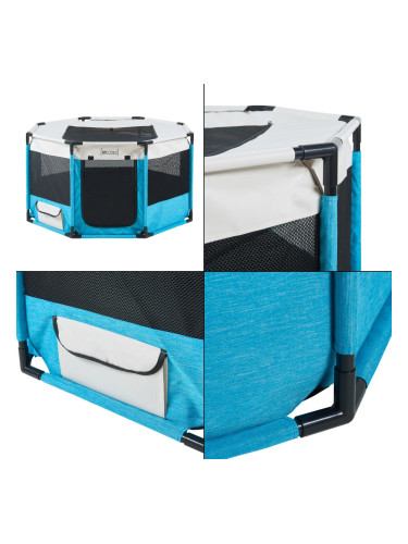 Кошара за домашни любимци Nærøysund 72x72x45 cm []