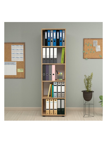 Етажерка Vara 178x49x30 см дъб вид []