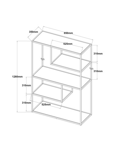 Библиотека Sievi бяла, мат []