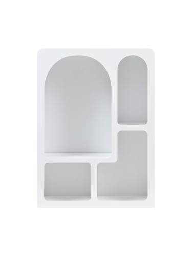 Стоящ рафт Vågå 80x60x24 cm бял []