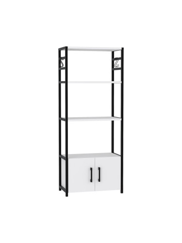 Кухненски рафт Arhuni 139x56x30 см бял []