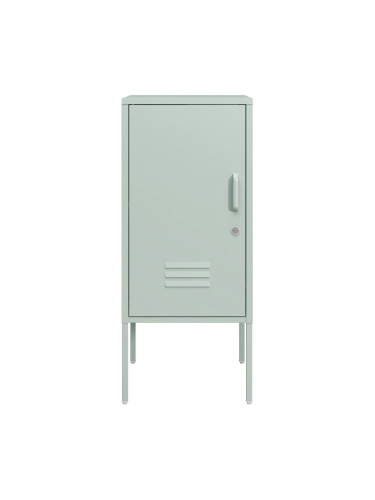 Нощно шкафче Hausjärvi 82x35x35 см стоманено ментово зелено []