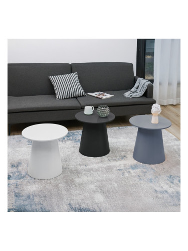 Маса за кафе Nyd 40xØ44 см бяла []