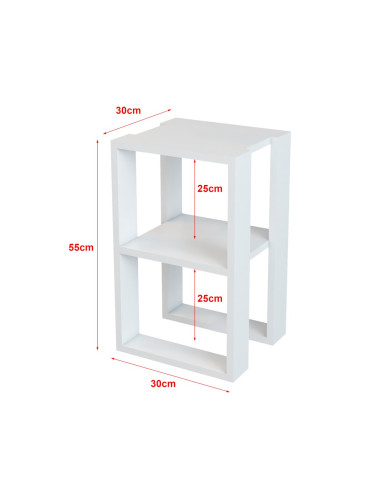 Помощна маса Thyholm 55x30x30 см бяла []