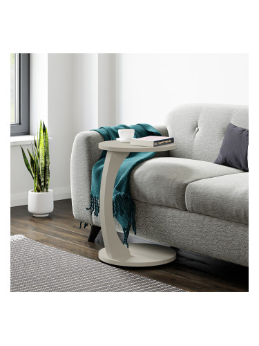 Помощна маса Holeby 56 x Ø 38 cm пясъчник []