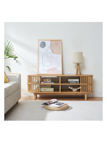 ТВ маса Jarvenpaa 140x40x50 см бамбук []