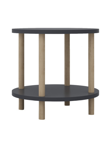 Помощна маса Ves 49xØ42 cm Сива []