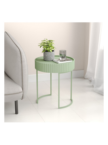 Помощна маса Rill 46xØ40 см ментово зелено []