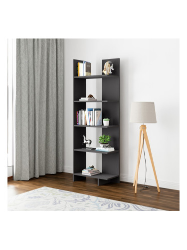 Vireftere библиотека 176x62x29 см сива []