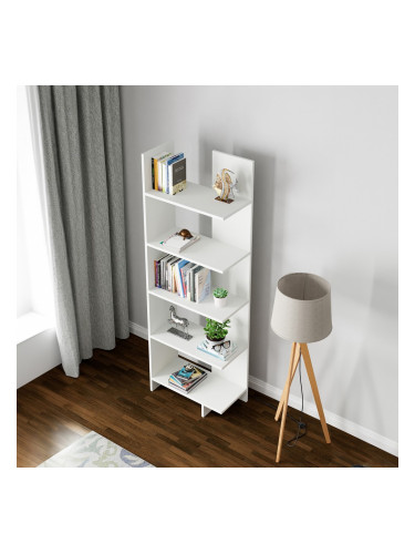 Vireftere библиотека 176x62x29 см бяла []