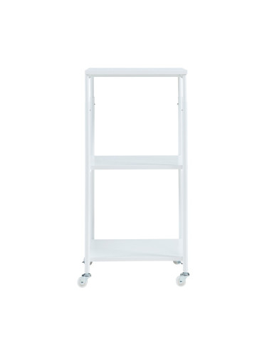 Сгъваема масичка за принтер Janertu 82x39x35 cm Бяла []