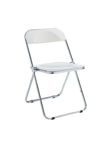 Сгъваем стол Pornainen комплект 6 бели []