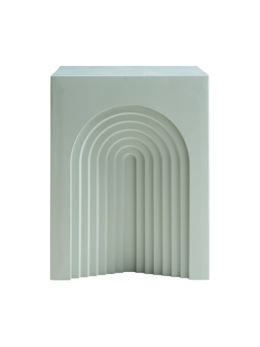 Помощна маса Elverumn 45x35x35 см зелена, мат []