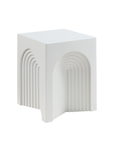 Помощна маса Elverumn 45x35x35 см бяла, мат []