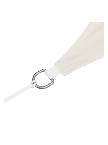 Правоъгълно слънчево платно 250х500 см пясъчен цвят