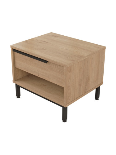 Нощно шкафче Vesanto 43x54x45 см вид дъб []