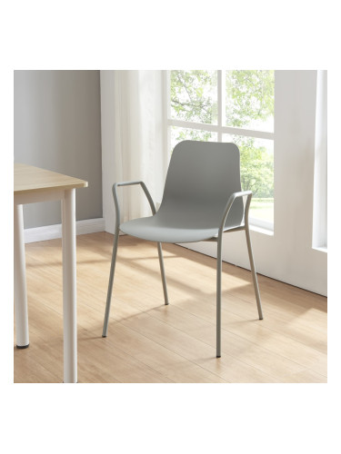 Трапезен стол Kankaanpää светлосив []