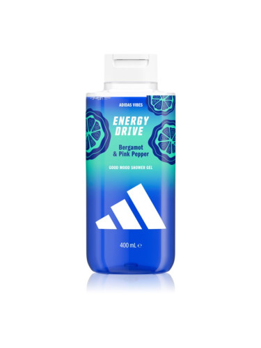 Adidas Vibes Energy Drive душ гел унисекс 400 мл.