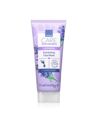 Avon Care Footworks ексфолираща маска за ходила 75 мл.