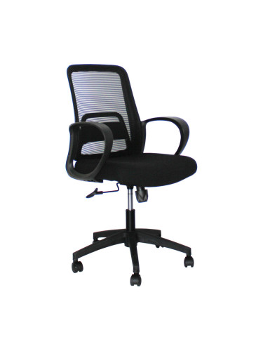 Стол Ural меш черен