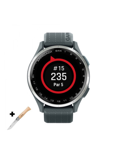 Смарт часовник Garmin Approach S44 Amoled 43 мм Aluminium/Twilight 010-03009-01