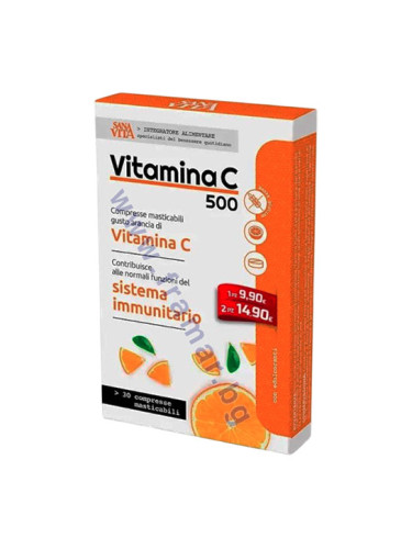 САНАВИТА ВИТАМИН C таблетки 500 мг * 30