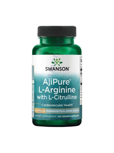 СУОНСЪН L-АРГИНИН С L-ЦИТРУЛИН капсули * 60