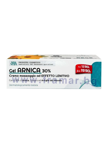 САНАВИТА МАСАЖЕН ГЕЛ АРНИКА И ДЯВОЛСКИ НОКЪТ 30% 150 мл