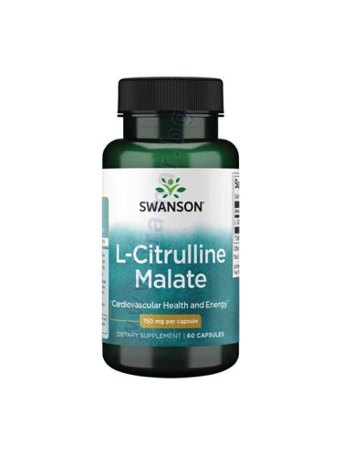 СУОНСЪН L-ЦИТРУЛИН МАЛАТ капсули 750 мг * 60